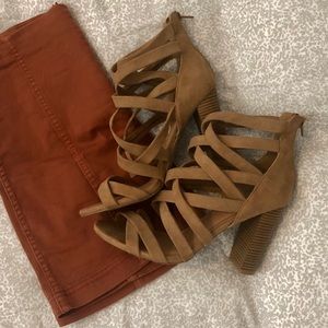 Tan heels